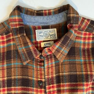 Vintage Lucky Brand men’s plaid flannel shirt XL